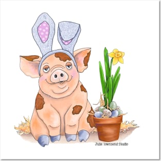 Purdy the Spring Pig Posters and Art
